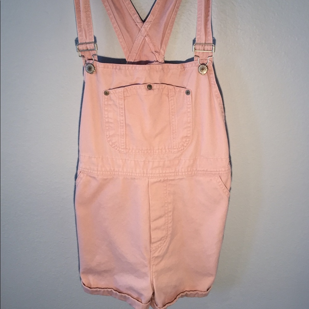 Pink Brandy Melville Overalls